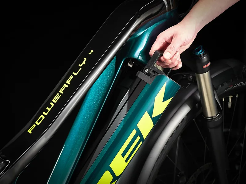 TREK Powerfly FS 4 Equipped 625Wh Gen 2 Electric Mountain Bike in Aquatic and Black-2